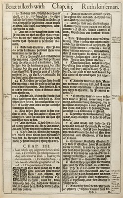 Lot 247 - Bible [English]. The Holy Bible, 4th folio edition, 1634