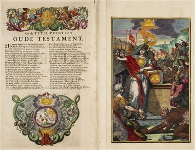 Lot 272 - Basnage (Jacques sieur de Beauval). T groot waerelds tafereel..., Amsterdam, 1715