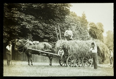 Lot 116 - Magic Lantern Slides. Approx. 60 lantern slides of Village of Nelson in Lancashire, c. 1900