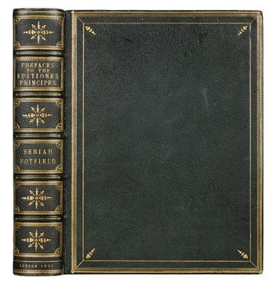 Lot 288 - Botfield (Beriah). Prefaces to the Editiones Principes, 1861