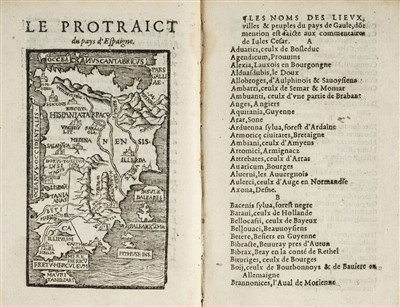 Lot 152 - Caesar (Julius). Les commentaires, Paris, 1555, & others