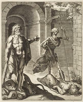 Lot 392 - Veen (Otto van). Quinti Horatii Flacci emblemata, 2nd edition, Antwerp, 1612