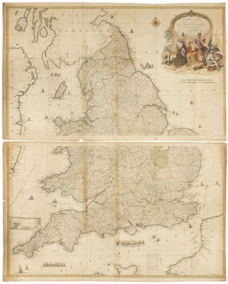 Lot 22 - England & Wales. Rocque (John), England & Wales..., published Robert Sayer, circa 1760