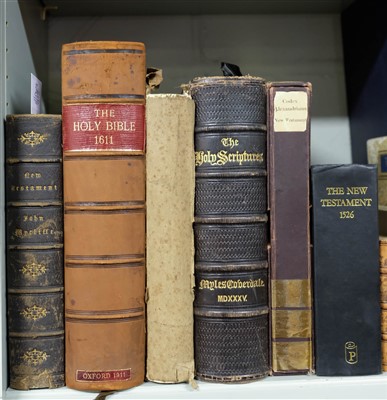 Lot 266 - New Testament [English]. Translated by John Wycliffe..., London: William Pickering, 1848
