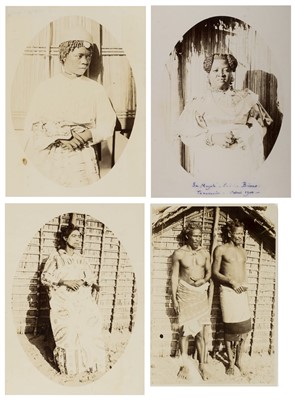 Lot 131 - Madagascar. Eleven toned gelatin silver prints, circa 1900