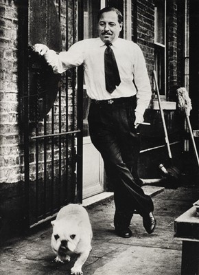 Lot 188 - Eisenstaedt (Alfred, 1898-1995). Portrait of Tennessee Williams, circa 1950s