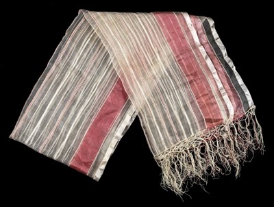 Lot 191 - Shawl. A Georgian gauze stole