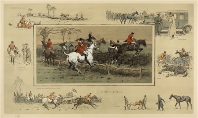 Lot 87 - Payne (Charles Johnson, 'Snaffles'). A Point to Point, circa 1922