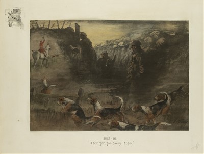 Lot 86 - Payne (Charles Johnson, 'Snaffles'). 1915 - 16. "That far, far-away Echo", circa 1916