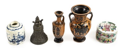 Lot 72 - Greek Vessels. A Greek terracotta ewer, probably Athens, 5th Century BC