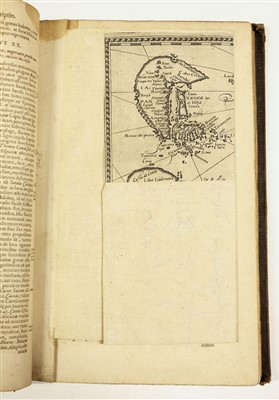Lot 43 - Linschoten (Jan Huyghen van). Navigatio ac itinerarium in orientalem, 1st edition in Latin, 1599