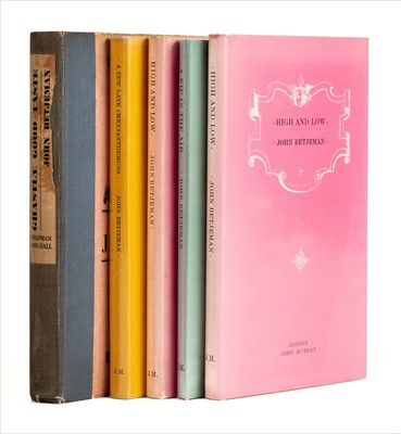 Lot 150 - Betjeman (John). Ghastly Good Taste, 1st edition, 1933