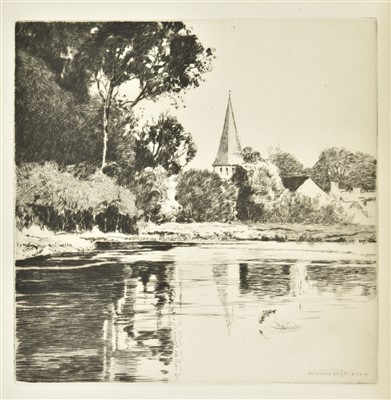 Lot 103 - Hills (John Waller). A Summer on the Test, 1924