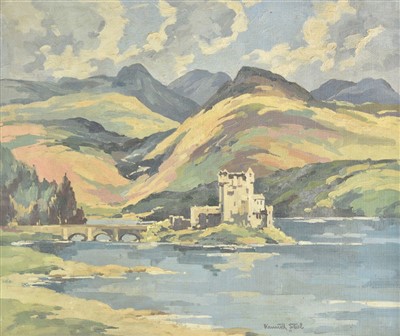 Lot 382 - Steel (Kenneth, 1906-1973). Eilean Donan Castle, Scotland