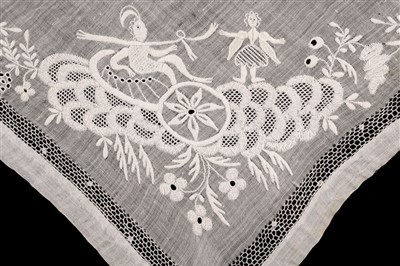 Lot 168 - Handkerchiefs. A collection of handkerchiefs, 19th and early 20th century