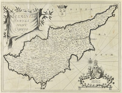 Lot 36 - Jauna (Dominique). Histoire de Chypre, de Jerusalem, d'Arménie, et d'Egypte, 1747