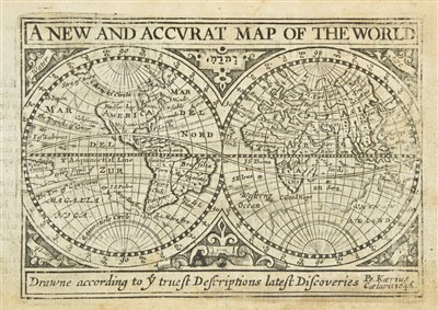 Lot 149 - Speed (John). England Wales Scotland and Ireland Described, circa 1627