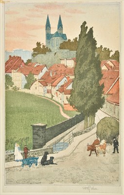 Lot 458 - Giles (William, 1872-1939). Quedlinburg-Am-Harz, 1909