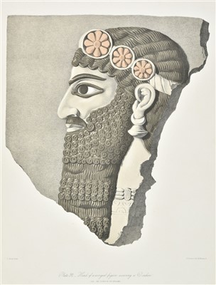 Lot 42 - Layard (Austen Henry). The Monuments of Nineveh, 2 volumes, 1st edition, 1849