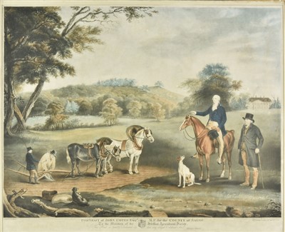 Lot 188 - Ward (William). Portrait of John Cotes..., 1810