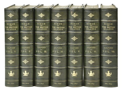 Lot 106 - Lilford (Thomas). Coloured Figures of the Birds of the British Islands, 7 volumes, 1885-97
