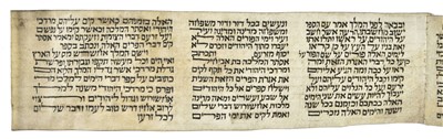 Lot 264 - Hebrew manuscript. Megillat Esther, 19th century