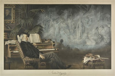 Lot 345 - Wagner (Richard). Schweniger (C.), circa 1890