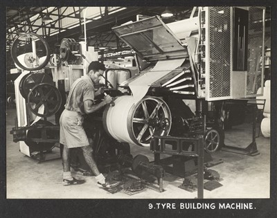 Lot 138 - India. A presentation album of Firestone Factory, Bombay, 1940