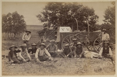 Lot 82 - America. A group of 11 photographs of Angus V.V. Ranch, c. 1890s