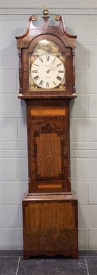 Lot 128 - Clock. A Victorian longcase clock by C Bowton, Helmsley