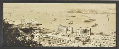 Lot 151 - China. A group of three small panoramas of Shanghai, circa 1930