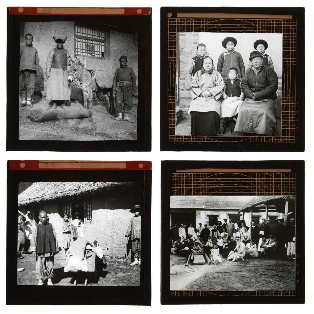 Lot 153 - China. A group of 62 diapositive magic lantern slides of Jehol Province, circa 1920s