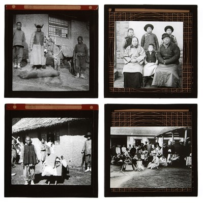 Lot 153 - China. A group of 62 diapositive magic lantern slides of Jehol Province, circa 1920s