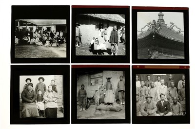 Lot 153 - China. A group of 62 diapositive magic lantern slides of Jehol Province, circa 1920s