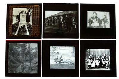 Lot 153 - China. A group of 62 diapositive magic lantern slides of Jehol Province, circa 1920s