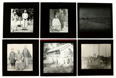 Lot 153 - China. A group of 62 diapositive magic lantern slides of Jehol Province, circa 1920s