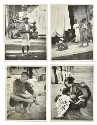 Lot 164 - Hong Kong, Philippines & Indonesia. A group of 22 photographs by Julius Friend (1898-1982), c. 1930s