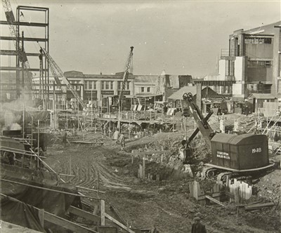 Lot 114 - Industrial. Photographic record of construction of Pearl Assurance House, 1950-57