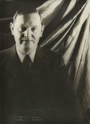 Lot 192 - Barnes (Julian, born 1946). Portrait of Julian Barnes, vintage gelatin silver print, circa 1980