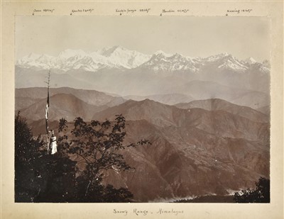 Lot 143 - India & Burma. An album of 43 mounted photographs, late 19th and early 20th century