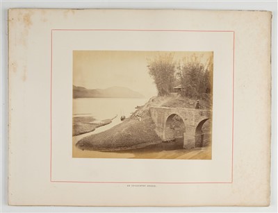 Lot 38 - Thomson (John). Views on the North River, 1st edition, Hongkong: Noronha & Sons, Printers, 1870