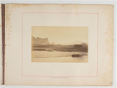 Lot 38 - Thomson (John). Views on the North River, 1st edition, Hongkong: Noronha & Sons, Printers, 1870