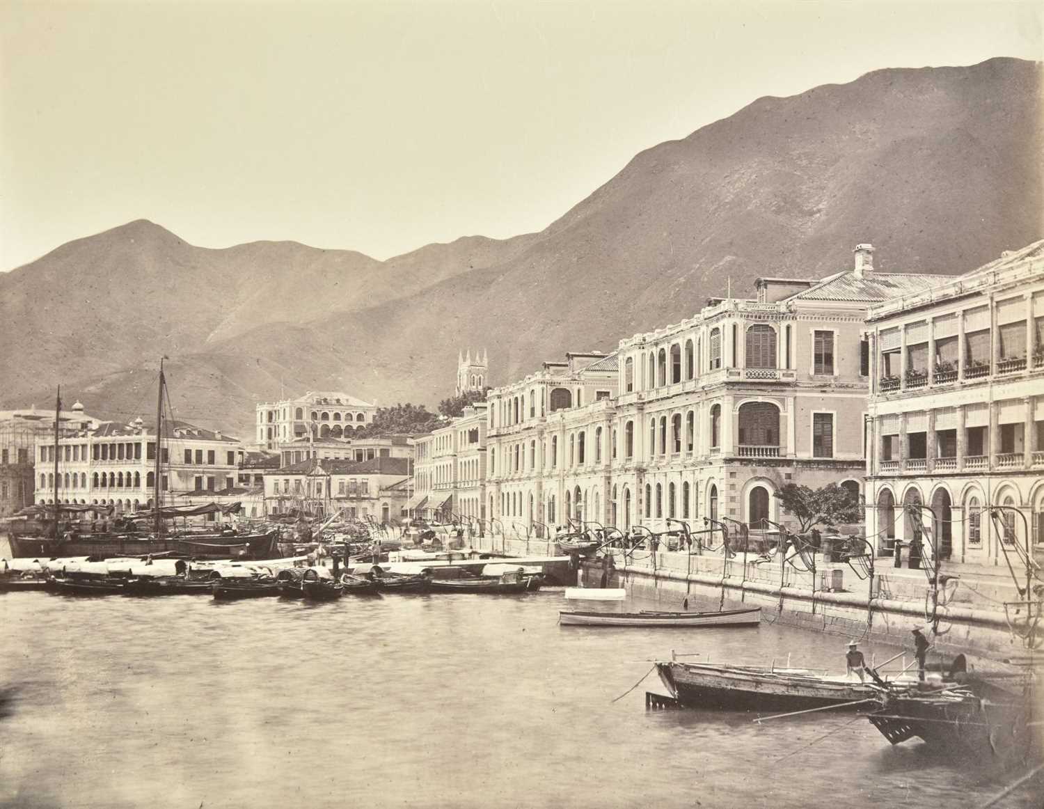 Lot 39 - Thomson (John, 1837-1921). An album of photographs of Hong Kong, c. 1868-1870