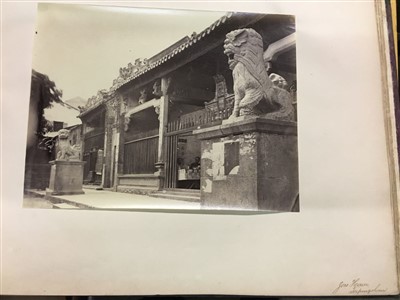 Lot 39 - Thomson (John, 1837-1921). An album of photographs of Hong Kong, c. 1868-1870