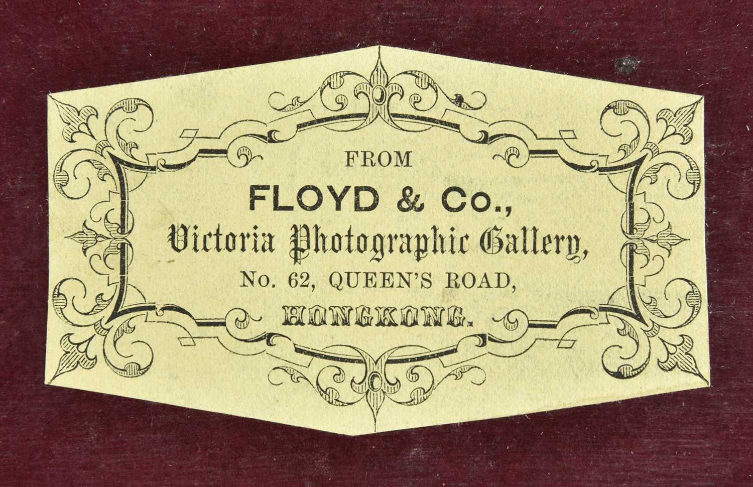 Lot 40 - Floyd (William Pryor). An album of photographs of Hong Kong and Canton, c. 1868-1870s