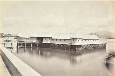 Lot 40 - Floyd (William Pryor). An album of photographs of Hong Kong and Canton, c. 1868-1870s