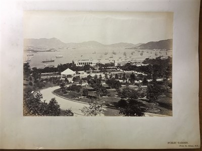 Lot 40 - Floyd (William Pryor). An album of photographs of Hong Kong and Canton, c. 1868-1870s