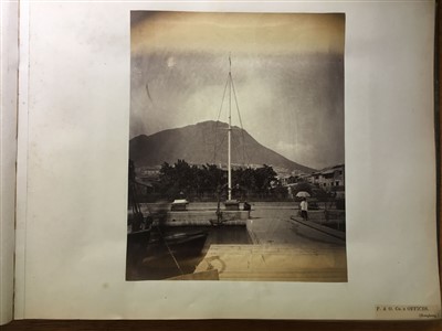 Lot 40 - Floyd (William Pryor). An album of photographs of Hong Kong and Canton, c. 1868-1870s