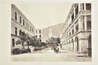 Lot 40 - Floyd (William Pryor). An album of photographs of Hong Kong and Canton, c. 1868-1870s