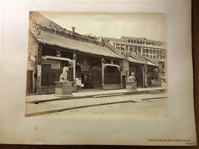 Lot 40 - Floyd (William Pryor). An album of photographs of Hong Kong and Canton, c. 1868-1870s